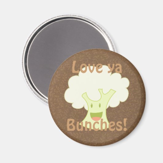 Blumenkohl Magnet (Vorderseite/Rückseite)