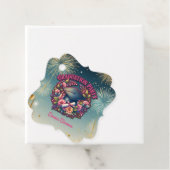 Blumenkohl-Party Geschenkanhänger (Beispiel)