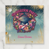 Blumenkohl-Party Geschenkanhänger (Vorderseite)