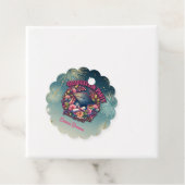 Blumenkohl-Party Geschenkanhänger (Beispiel)