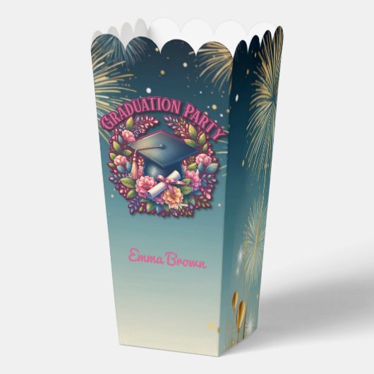 Blumenkohl-Party Geschenkschachtel (Rückseite)