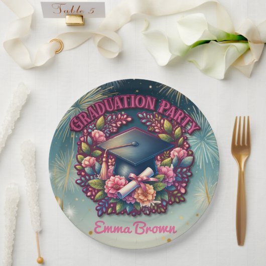 Blumenkohl-Party Pappteller (Hochzeit)