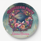 Blumenkohl-Party Pappteller (Vorderseite)