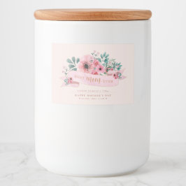 Blumenkohl/Personalisiertes Lebensmittel/JAR-Etike Lebensmitteletikett