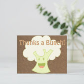 Blumenkohl Postkarte (Stehend Vorderseite)