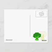 Blumenkohl Postkarte (Rückseite)