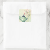 Blumenkohl Quadratischer Aufkleber (Tasche)