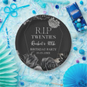 Blumenkohl RIP Zwanziger 30. Geburtstag Papier Tel Pappteller (Party)