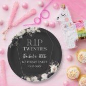 Blumenkohl RIP Zwanziger 30. Geburtstag Papier Tel Pappteller (Party)