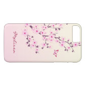 Blumenkohl Rosa Case-Mate iPhone Hülle (Rückseite (Horizontal))