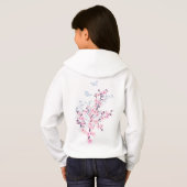 Blumenkohl Rosa Hoodie (Schwarz voll)