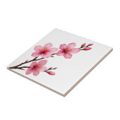 Blumenkohl (Sakura) Rosa Weiß Fliese (Seite)