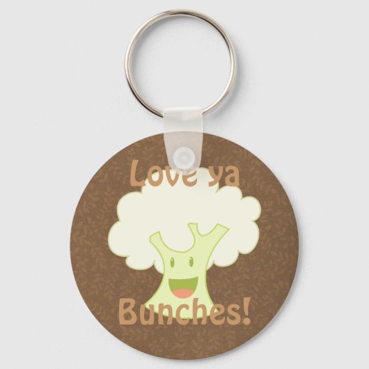 Blumenkohl Schlüsselanhänger (Vorderseite)