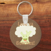 Blumenkohl Schlüsselanhänger (Vorderseite)