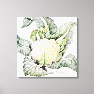 Blumenkohl-Studie 1993 Leinwanddruck