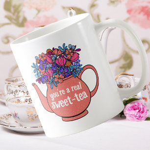 Blumenkohl Sweet Tee Personalisiertes Gastgeschenk Kaffeetasse