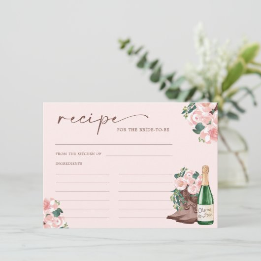 Blumenkohl- und Bläschenkarte Begleitkarte (Stehend Vorderseite)