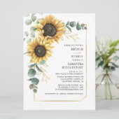 Blumenkohl und Brautparty Einladung (Stehend Vorderseite)