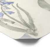 Blumenkohl, Vintages Kinderzimmer Poster (Ecke)