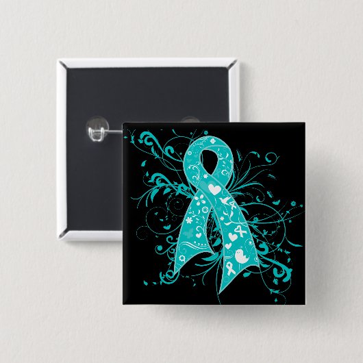 Blumenkohl-Wirbel Button (Vorne & Hinten)