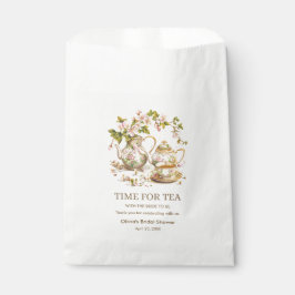 Blumenkohl-Zeit für Tee-Brautparty Geschenktütchen