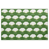 Blumenkohlcharakter | Gewebe Stoff (Fat Quarter (45,7 x 55,9 cm))