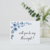 Blumenkohle ist meine Blumenkarte Einladungspostkarte (Stehend Vorderseite)