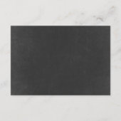 Blumenkohlschalen Hochzeitkarten Begleitkarte (Rückseite)