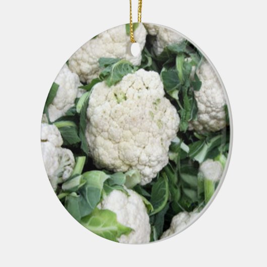 Blumenkohlverzierung Keramik Ornament (Links)