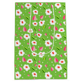 Blumenkollektion Meadow Whimsy Mittlere Geschenktüte (Rückseite)