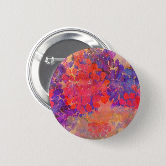 Blumenkomposition Button (Vorne & Hinten)