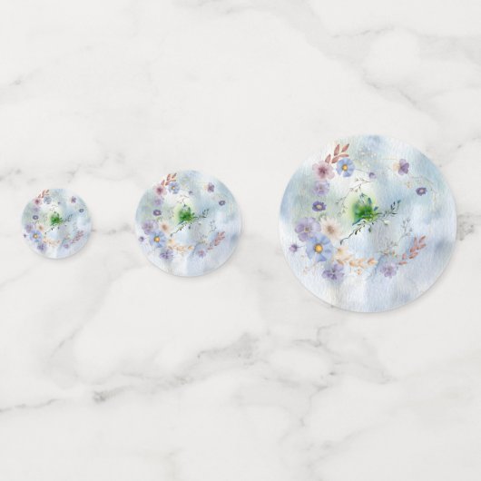 Blumenkonfetti Konfetti (Vorderseiten)