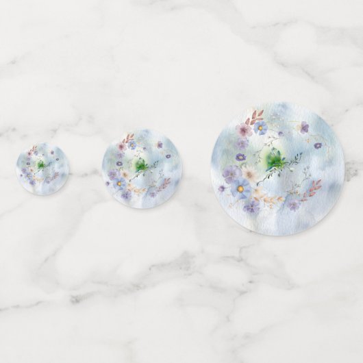 Blumenkonfetti Konfetti (Rückseiten)