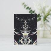 Blumenkönigin Postkarte (Stehend Vorderseite)