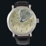 Blumenkopf Abstrakt mit glänzender Textur Armbanduhr<br><div class="desc">Dieses abstrakte Blumenkopfwerk,  das von Jennifer Goldberger entworfen wurde,  ist von einem verglasten Jade-grünen Celliadon umgeben. Man kann die Textur fast unter den Fingern spüren. Ein schönes Stück,  das gut an Ihrer Wand oder als Druck auf einem T - Shirt aussehen würde!</div>