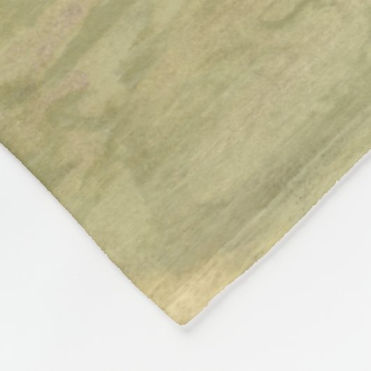 Blumenkopf Abstrakt mit glänzender Textur Fleecedecke (Ecke)