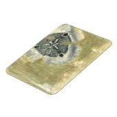 Blumenkopf Abstrakt mit glänzender Textur Magnet (Linke Seite)