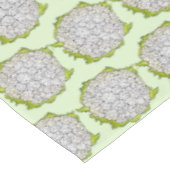 Blumenkopf Florets Gartenpflanze Veg Tischdecke (Schrägansicht)