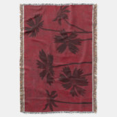 BlumenkopfSilhouetten über den Hintergrund der Kri Decke (Vorderseite Vertikal)