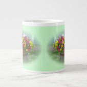 Blumenkorb Jumbo-Tasse (Vorderseite)