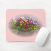 Blumenkorb Mousepad (Mit Mouse)
