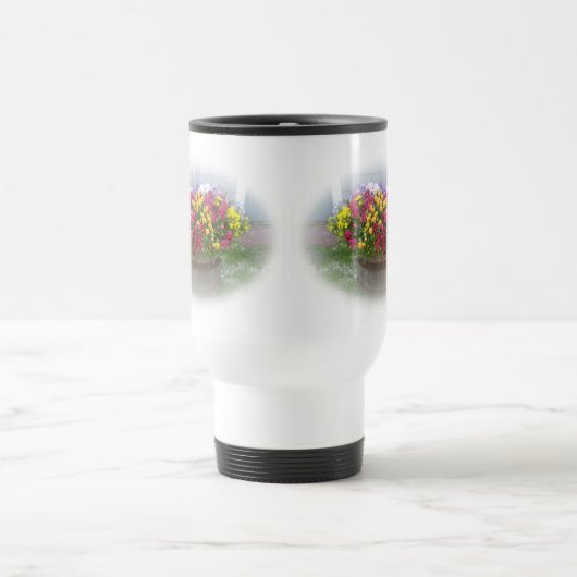 Blumenkorb Reisebecher (Mittel)