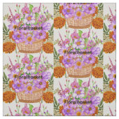 Blumenkorb Stoff (Muster)