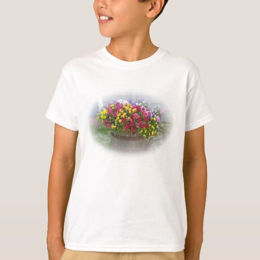 Blumenkorb T-Shirt (Vorderseite)