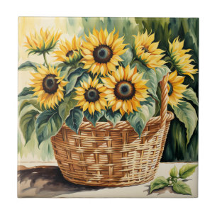 Blumenkörbe Fliese
