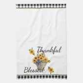 Blumenkörbe Geschirrtuch (Vertikal)