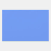 Blumenkornblume - Shabby Chic-Design Geschenkpapier Set (Vorderseite 3)