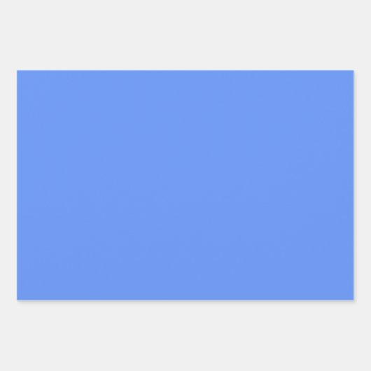 Blumenkornblume - Shabby Chic-Design Geschenkpapier Set (Vorderseite 3)