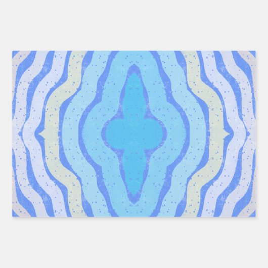 Blumenkornblume - Shabby Chic-Design Geschenkpapier Set (Vorderseite 2)