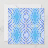 Blumenkornblume - Shabby Chic-Design Karte (Vorderseite)